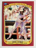 1986 Fleer Star Stickers #81 Eddie Murray