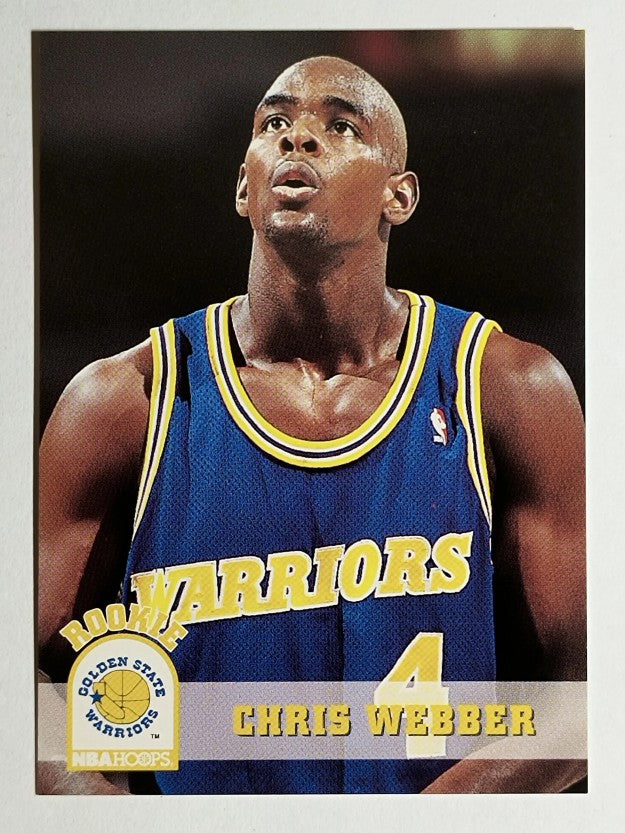 1993-94 Hoops #341 Chris Webber RC