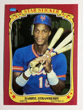 1986 Fleer Star Stickers #116 Darryl Strawberry