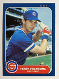 1986 Fleer Update #U43 Terry Francona