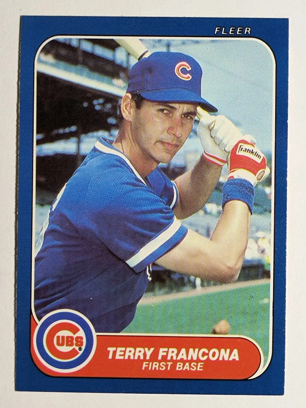 1986 Fleer Update #U43 Terry Francona