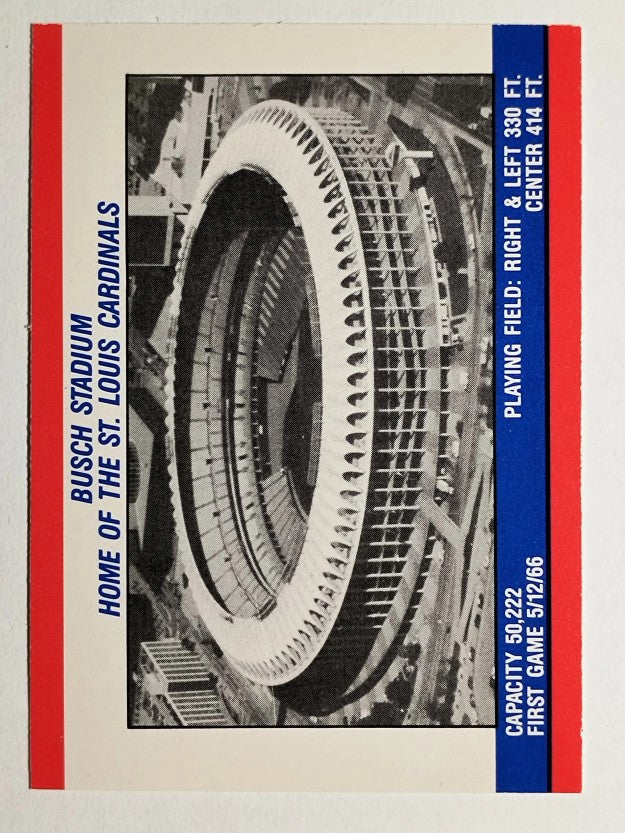 1988 Fleer Team Stickers #71 St. Louis Cardinals/Logo