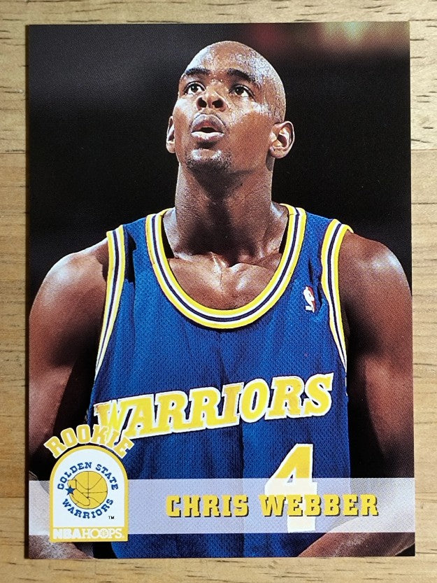 1993-94 Hoops #341 Chris Webber RC