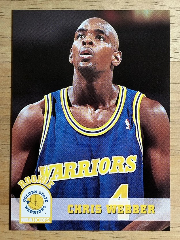 1993-94 Hoops #341 Chris Webber RC