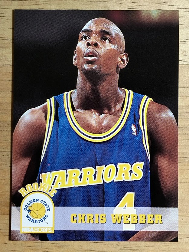 1993-94 Hoops #341 Chris Webber RC