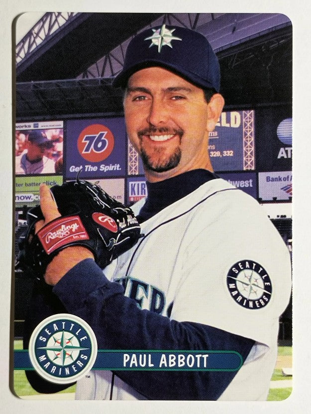 2001 Mariners Keebler #21 Paul Abbott