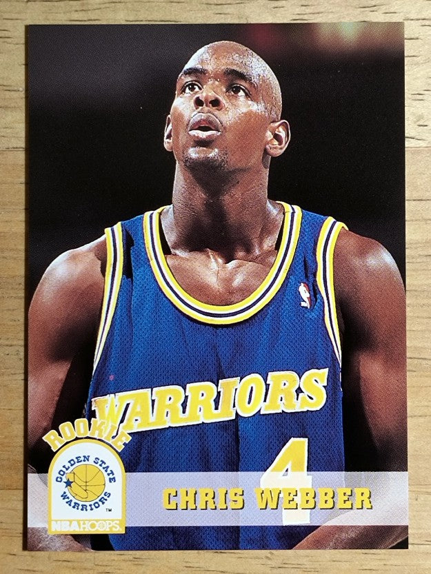 1993-94 Hoops #341 Chris Webber RC