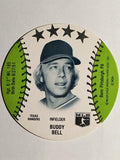 1981 MSA Mini Discs #1 Buddy Bell