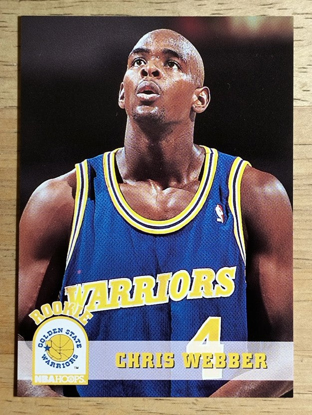 1993-94 Hoops #341 Chris Webber RC