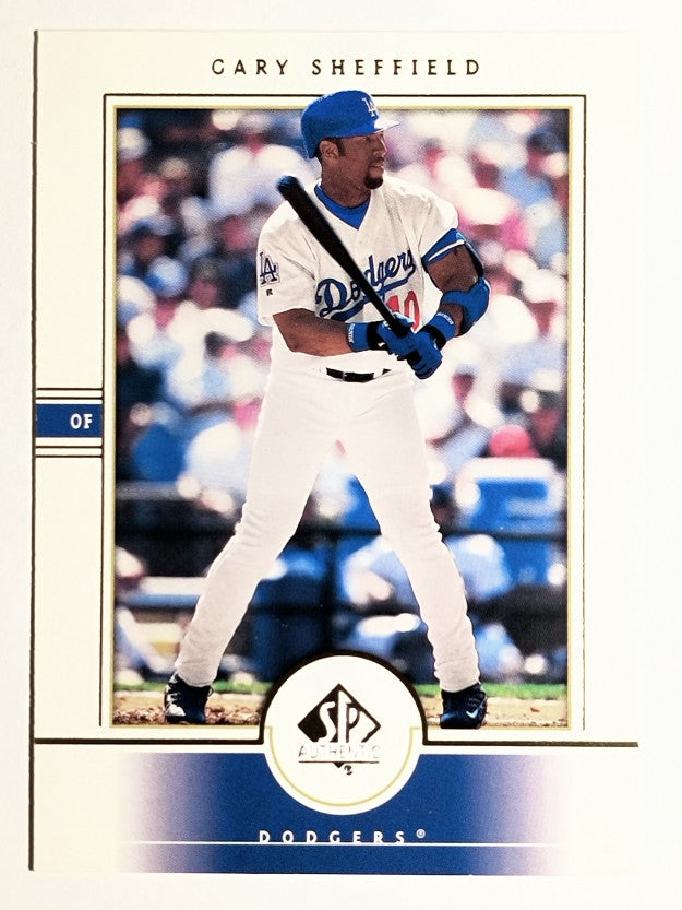 2000 SP Authentic #60 Gary Sheffield