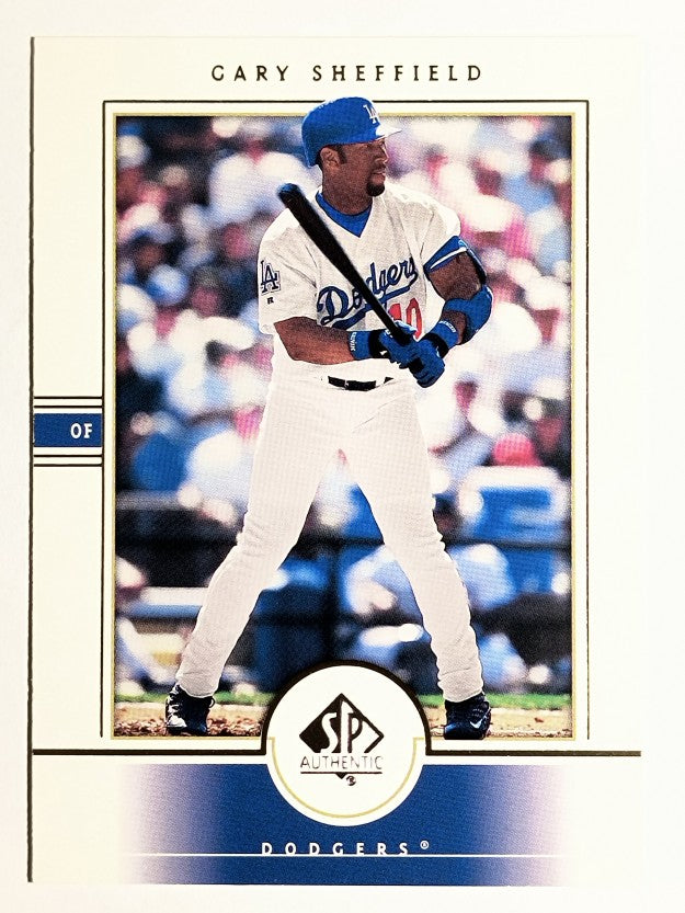 2000 SP Authentic #60 Gary Sheffield