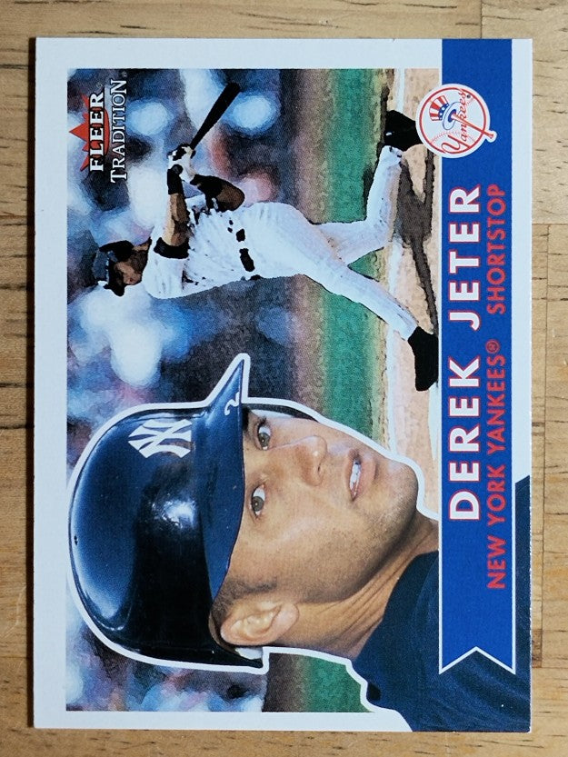 2001 Fleer Tradition #188 Derek Jeter