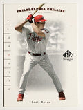 2001 SP Authentic #79 Scott Rolen