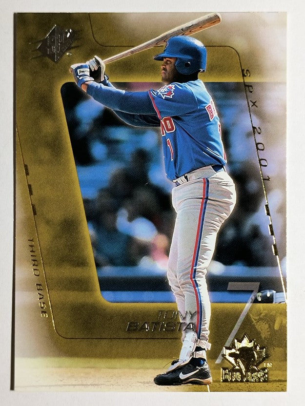 2001 SPx #10 Tony Batista