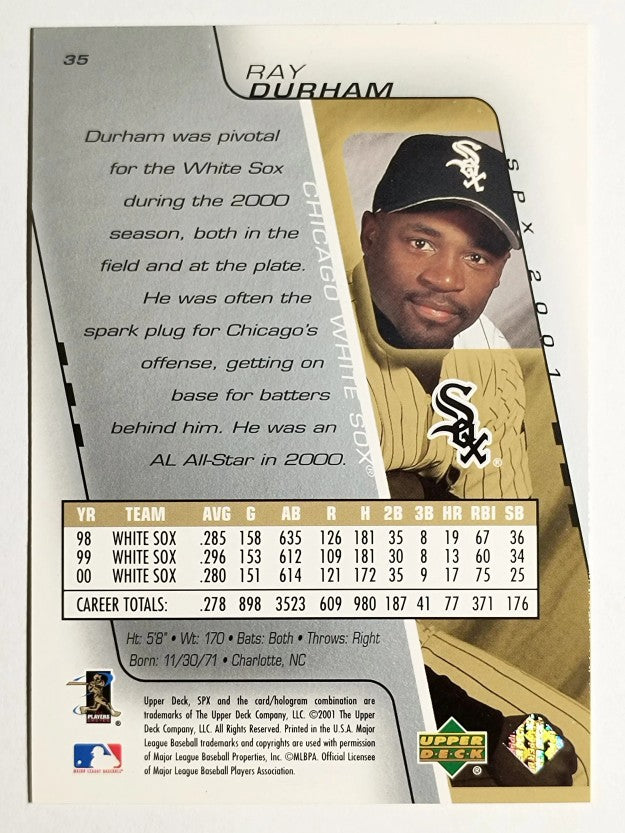 2001 SPx #35 Ray Durham
