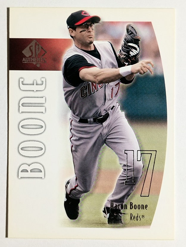 2002 SP Authentic #176 Aaron Boone