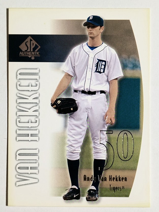 2002 SP Authentic #183 Andy Van Hekken