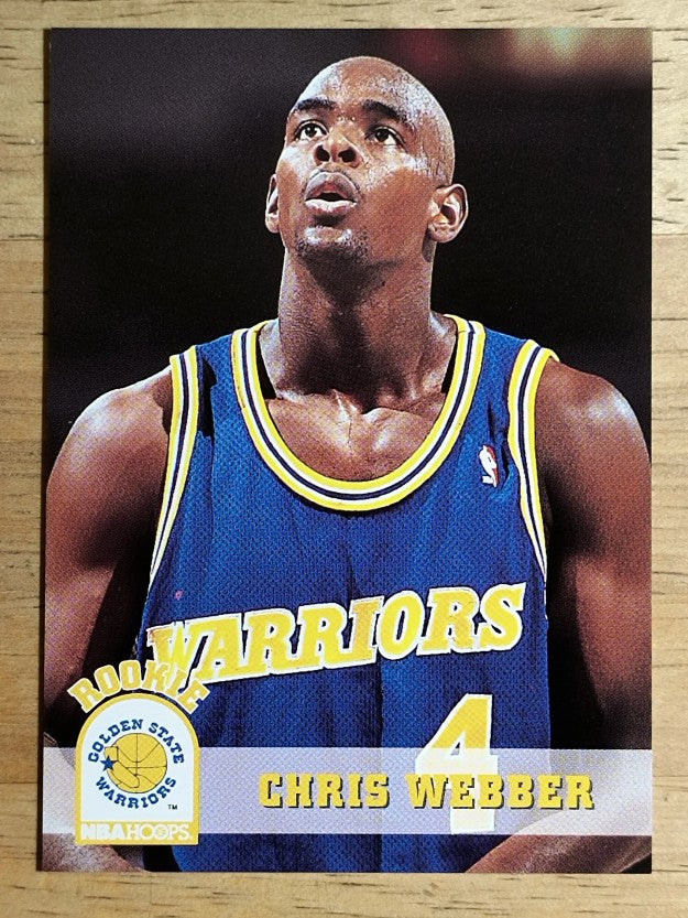1993-94 Hoops #341 Chris Webber RC