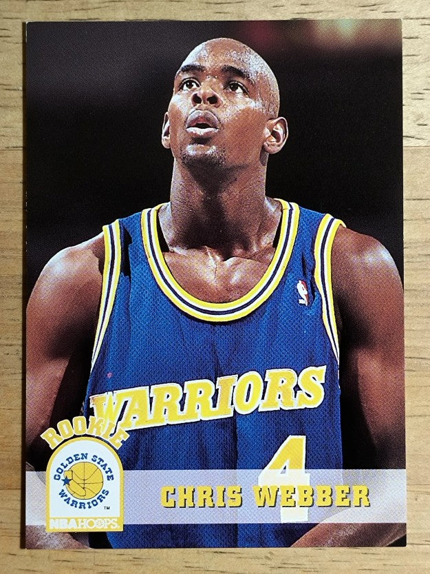 1993-94 Hoops #341 Chris Webber RC