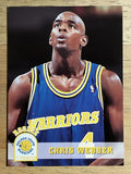 1993-94 Hoops #341 Chris Webber RC