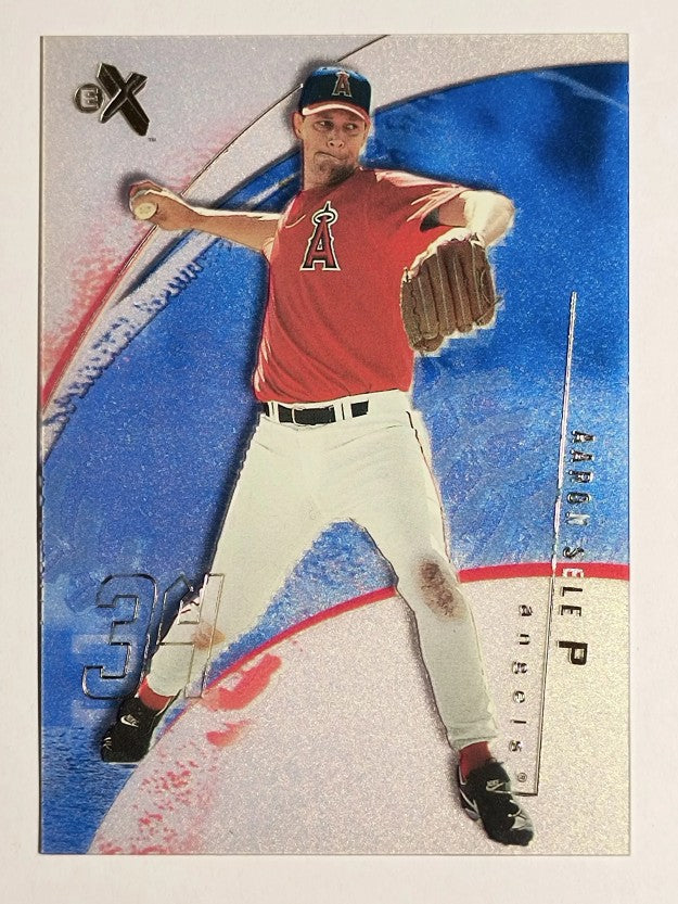 2002 E-X #39 Aaron Sele