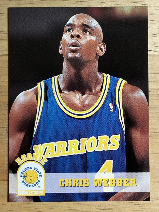 1993-94 Hoops #341 Chris Webber RC