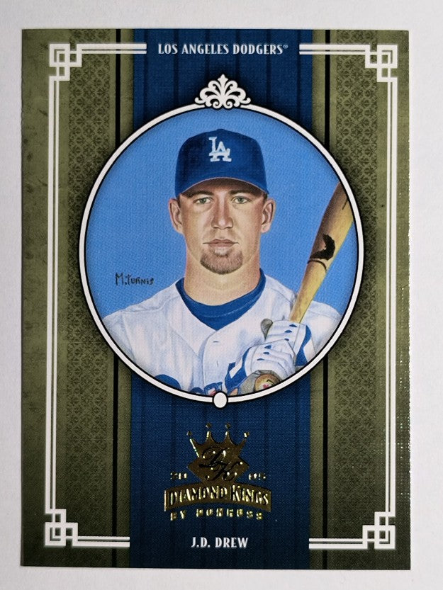 2005 Diamond Kings #356 J.D. Drew