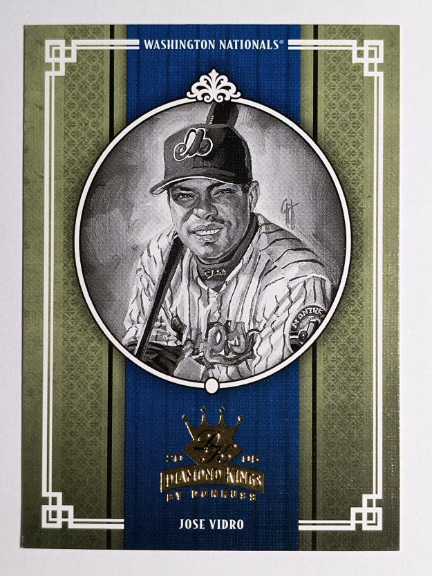 2005 Diamond Kings B/W #136 Jose Vidro