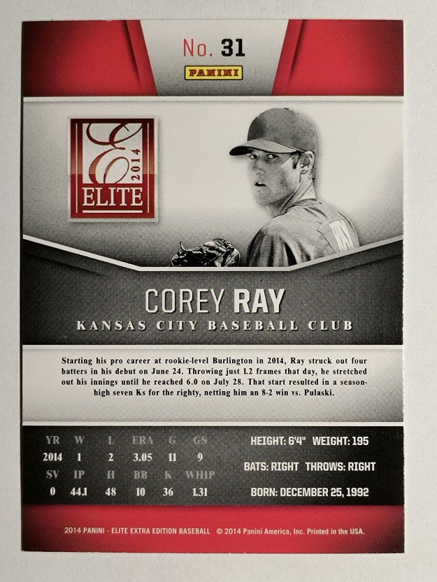2014 Elite Extra Edition #31 Corey Ray