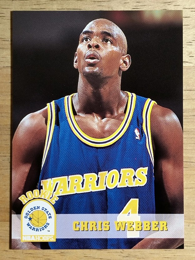 1993-94 Hoops #341 Chris Webber RC