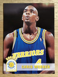 1993-94 Hoops #341 Chris Webber RC