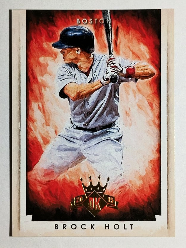 2015 Diamond Kings #19 Brock Holt