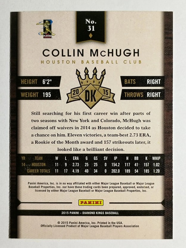 2015 Diamond Kings #31 Collin McHugh