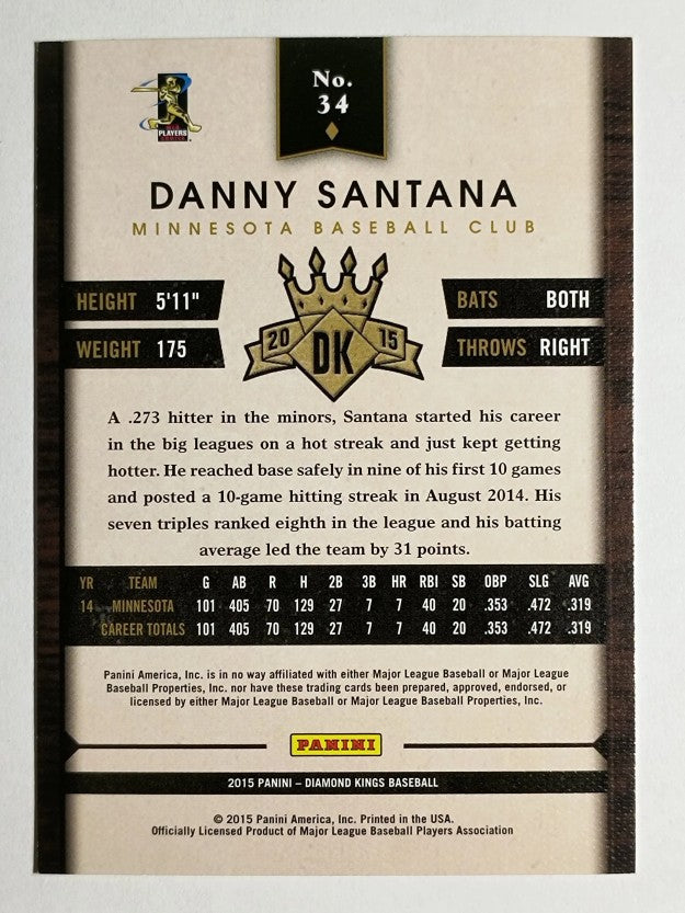 2015 Diamond Kings #34 Danny Santana