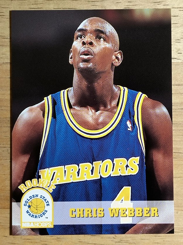 1993-94 Hoops #341 Chris Webber RC