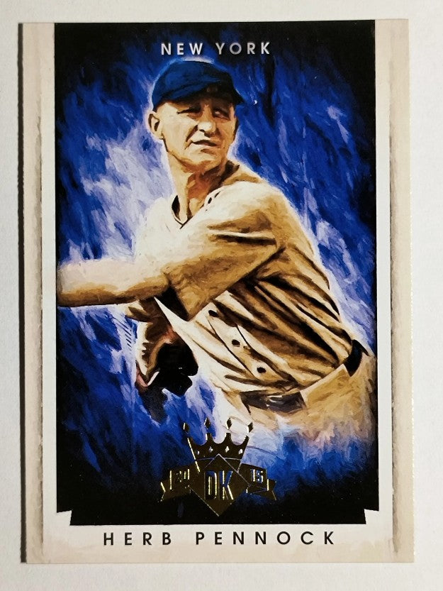 2015 Diamond Kings #63 Herb Pennock