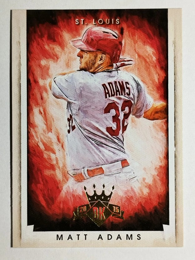 2015 Diamond Kings #98 Matt Adams