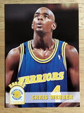 1993-94 Hoops #341 Chris Webber RC