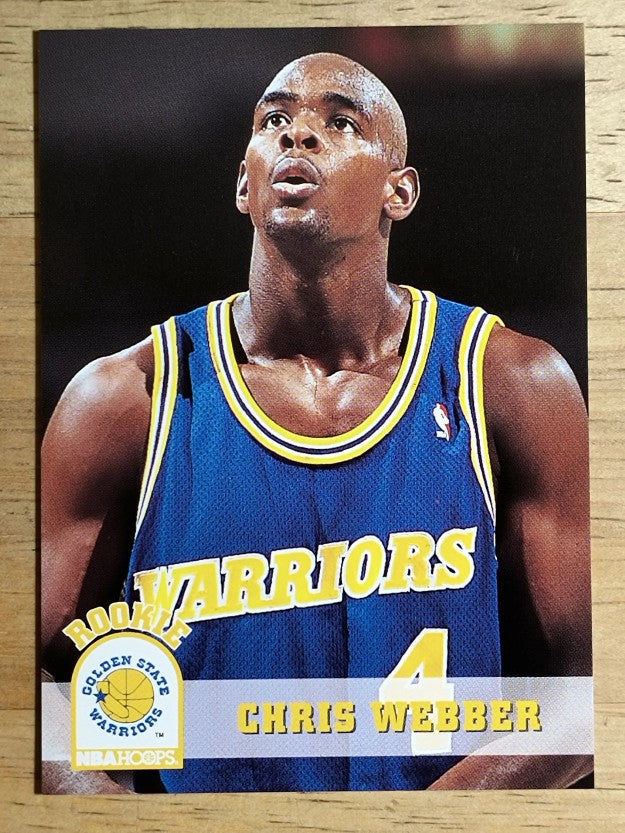 1993-94 Hoops #341 Chris Webber RC