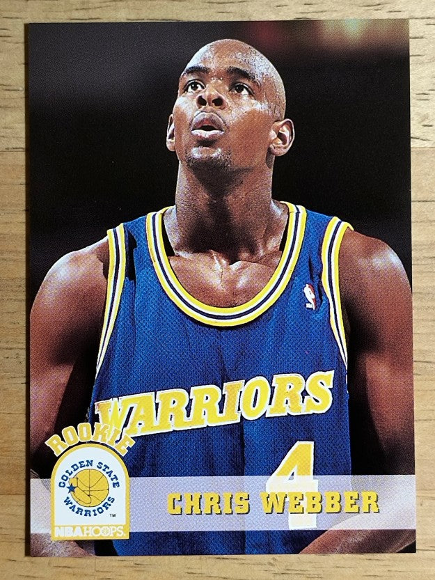 1993-94 Hoops #341 Chris Webber RC
