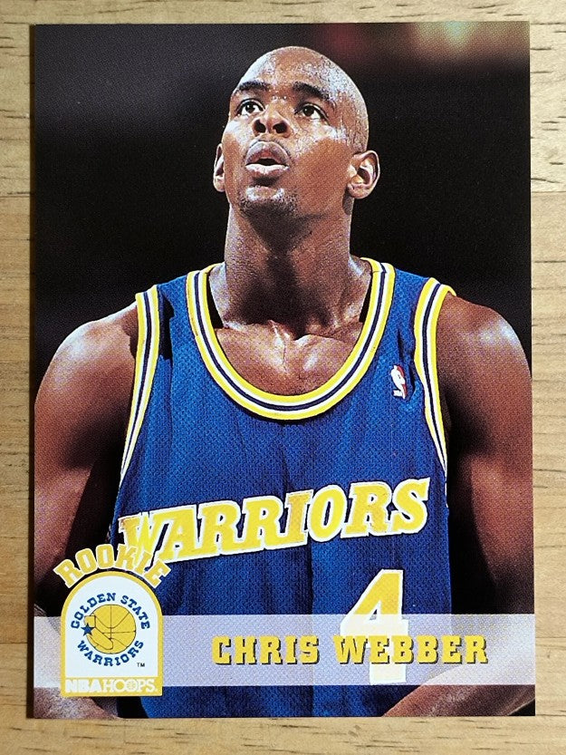 1993-94 Hoops #341 Chris Webber RC