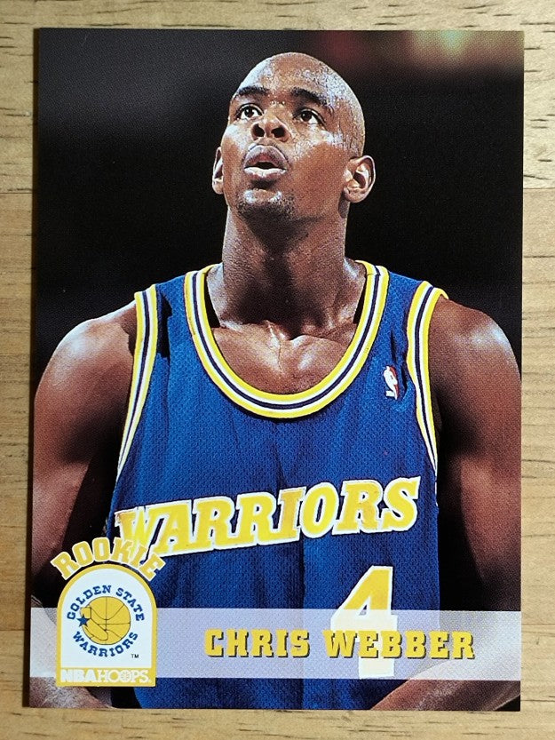 1993-94 Hoops #341 Chris Webber RC