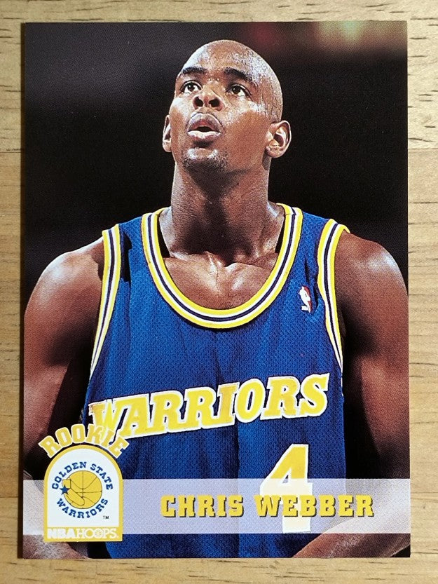 1993-94 Hoops #341 Chris Webber RC