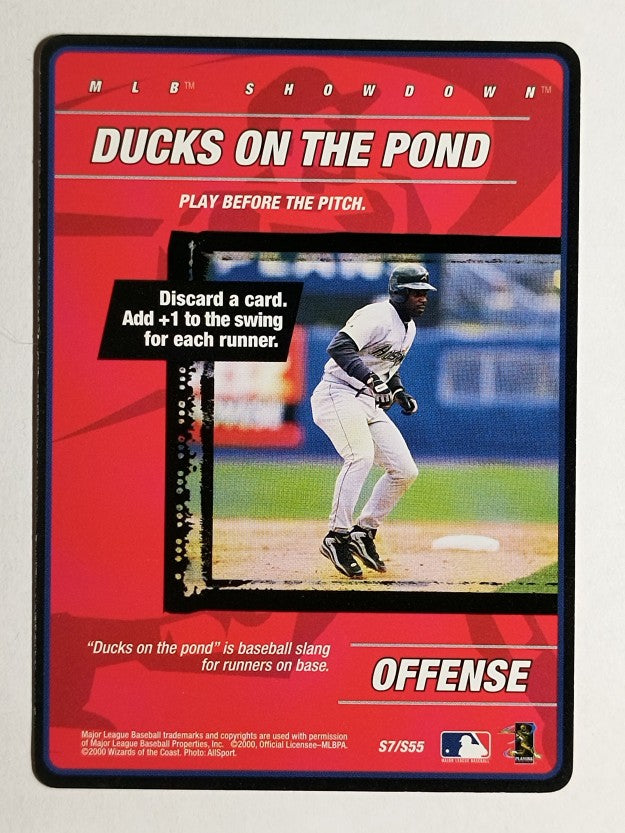 2000 MLB Showdown Strategy #S7 Carl Everett/Ducks on Pond