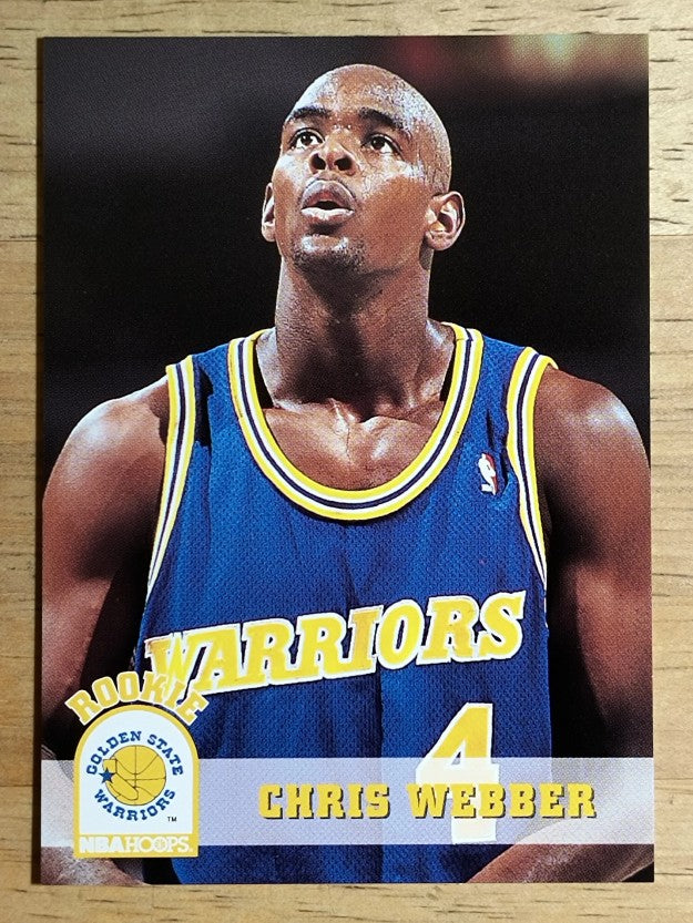 1993-94 Hoops #341 Chris Webber RC