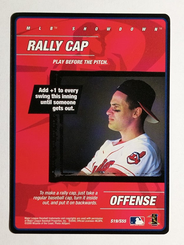 2000 MLB Showdown Strategy #S19 Omar Vizquel/Rally Cap