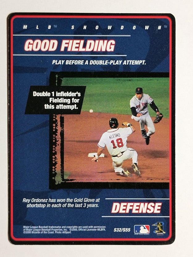 2000 MLB Showdown Strategy #S32 Magglio Ordonez/Klesko Fielding