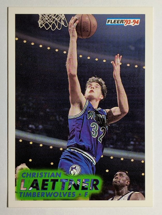 1993-94 Fleer #123 Christian Laettner
