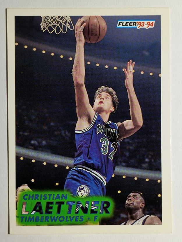 1993-94 Fleer #123 Christian Laettner