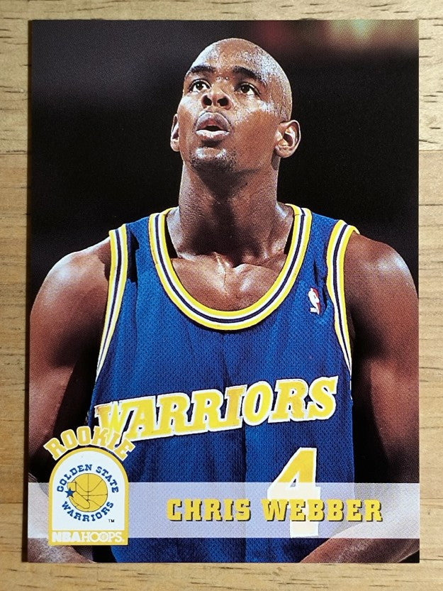 1993-94 Hoops #341 Chris Webber RC